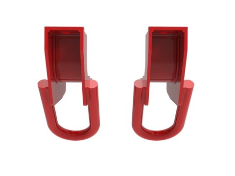 aFe Front Tow Hook Red 2022 Toyota Tundra 3.5L V6 thumbnail 6