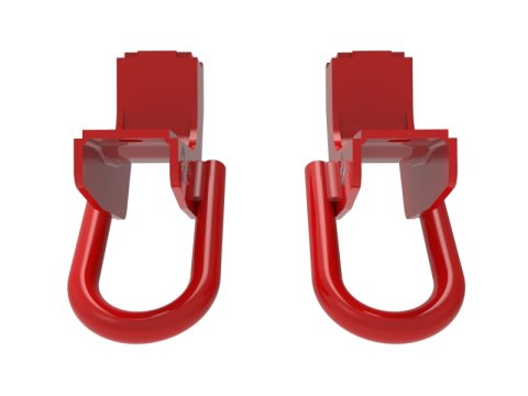aFe Front Tow Hook Red 2022 Toyota Tundra 3.5L V6 thumbnail 8