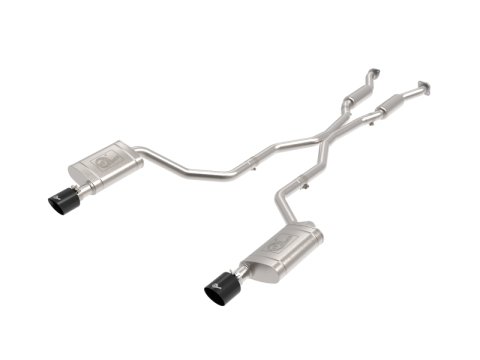 aFe 11-21 Dodge Durango V6-3.6L / V8-5.7L MACH Force-Xp 304 SS Cat-Back Exhaust System w/ Black Tip thumbnail 2