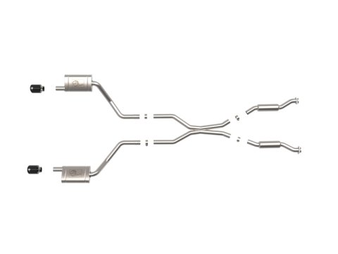 aFe 11-21 Dodge Durango V6-3.6L / V8-5.7L MACH Force-Xp 304 SS Cat-Back Exhaust System w/ Black Tip thumbnail 9
