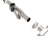 aFe Gemini XV 3in 304 SS Cat-Back Exhaust 09-18 GM Trucks V6-4.3/V8-4.8/5.3L w/ Black Tips thumbnail 7