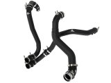 aFe BladeRunner 21-22 Ford F-150 Ecoboost V6-3.5L(tt) Aluminum Hot and Cold Charge Pipe Kit Black thumbnail 1