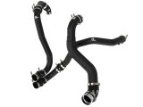 aFe BladeRunner 21-22 Ford F-150 Ecoboost V6-3.5L(tt) Aluminum Hot and Cold Charge Pipe Kit Black thumbnail 2