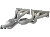 aFe 08-13 BMW 128i (E82/88) L6 3.0L Twisted Steel 304 Stainless Steel Long Tube Header w/ Cat thumbnail 1