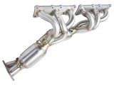 aFe 08-13 BMW 128i (E82/88) L6 3.0L Twisted Steel 304 Stainless Steel Long Tube Header w/ Cat thumbnail 2