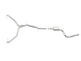 aFe 20-21 Audi A4 L4-2.0L (t) MACH Force-Xp 3in to 2-1/2in Stainless Steel Cat-Back Exhaust System thumbnail 3