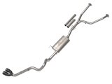 aFe 2022 Toyota Tundra V6-3.5L (tt) Vulcan Series 2.5in to 3in 304 SS Cat-Back Exhaust w/ Black Tip thumbnail 1