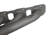 aFe Twisted Steel 304SS Short Header 15-22 Dodge Challenger SC V8-6.2L / 6.4L HEMI Titanium Coating thumbnail 4