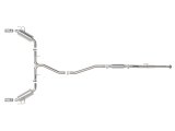 aFe POWER Takeda 2022 Honda Civic Stainless Steel Cat-Back Exhaust System w/ Polished Tip thumbnail 6