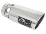 aFe Large Bore-HD 3in 409-SS DPF-Back Exhaust System w/ Polished Tip 14-19 RAM 1500 V6 3.0L (td) thumbnail 3