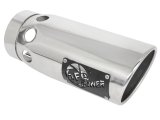 aFe Large Bore-HD 3in 409-SS DPF-Back Exhaust System w/ Polished Tip 14-19 RAM 1500 V6 3.0L (td) thumbnail 4