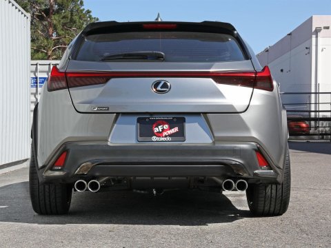 aFe 19-21 Lexus UX200 Takeda 2in - 2.5in. 304 SS Cat-Back Exhaust System w/ Polished Tip thumbnail 1