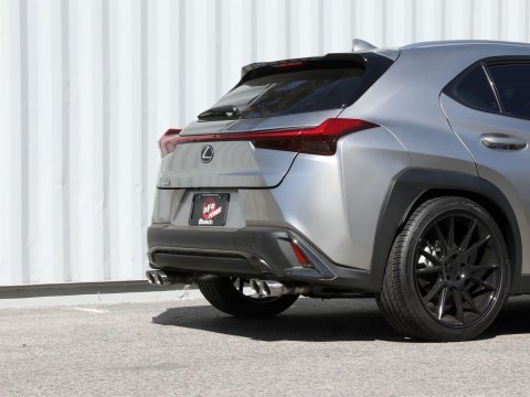 aFe 19-21 Lexus UX200 Takeda 2in - 2.5in. 304 SS Cat-Back Exhaust System w/ Polished Tip thumbnail 2