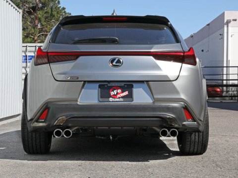 aFe 19-21 Lexus UX200 Takeda 2in - 2.5in. 304 SS Cat-Back Exhaust System w/ Polished Tip thumbnail 7