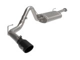 aFe 16-22 Toyota Tacoma Apollo GT Series 2.5in. - 3in. 409 SS Cat-Back Exhaust System w/ Black Tip thumbnail 1