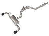 aFe Gemini XV 3in to 2 1/2in 304 SS Cat-Back Exhaust 22-23 Volkswagen GTI (MK8) 2.0L w/ Black Tips thumbnail 1
