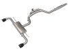 aFe Gemini XV 3in to 2 1/2in 304 SS Cat-Back Exhaust 22-23 Volkswagen GTI (MK8) 2.0L w/ Black Tips thumbnail 8