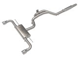 aFe Gemini XV 3in to 2 1/2in 304 SS Cat-Back Exhaust 22-23 Volkswagen GTI (MK8) 2.0L w/Polished Tips thumbnail 1
