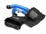 aFe 21-22 Ford F-150 Raptor V6-3.5L(tt) Momentum XP Cold Air Intake System Blue w/ Pro Dry S Filter thumbnail 1