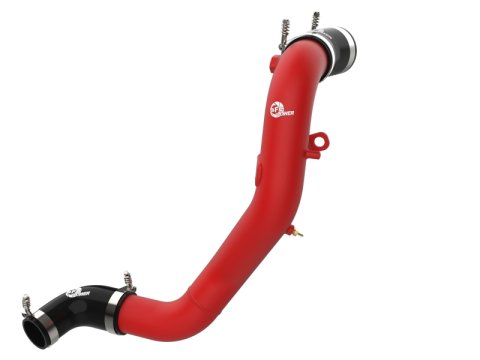 aFe Kia Stinger 18-22 V6-3.3L (tt) BladeRunner Cold Charge Pipe- Red thumbnail 1