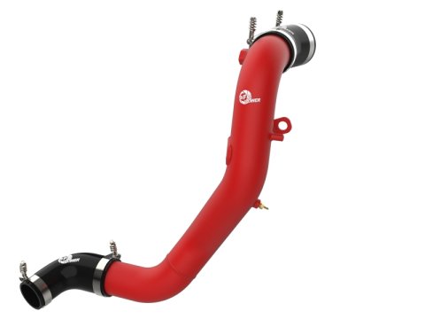 aFe Kia Stinger 18-22 V6-3.3L (tt) BladeRunner Cold Charge Pipe- Red thumbnail 2
