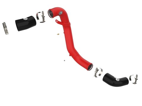 aFe Kia Stinger 18-22 V6-3.3L (tt) BladeRunner Cold Charge Pipe- Red thumbnail 9