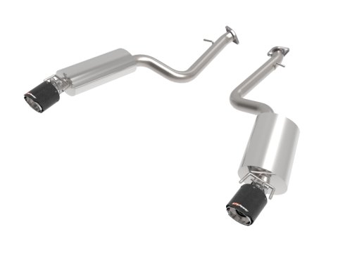 aFe Lexus IS350 14-22 V6-3.5L Takeda Axle-Back Exhaust System- Carbon Fiber Tip thumbnail 1