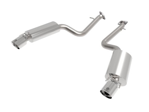 aFe Lexus IS350 14-22 V6-3.5L Takeda Axle-Back Exhaust System- Polished Tip thumbnail 1