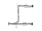 aFe Toyota Tacoma 05-15 V6-4.0L Twisted Steel Y-Pipe w/ Cat thumbnail 8