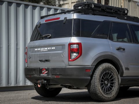 aFe Ford Bronco Sport 21-22 L3-1.5L (t)/L4-2.0L (t) Vulcan Axle-Back Exhaust System- Polished Tips thumbnail 3