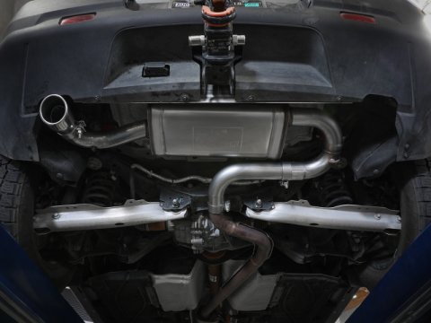 aFe Ford Bronco Sport 21-22 L3-1.5L (t)/L4-2.0L (t) Vulcan Axle-Back Exhaust System- Polished Tips thumbnail 5