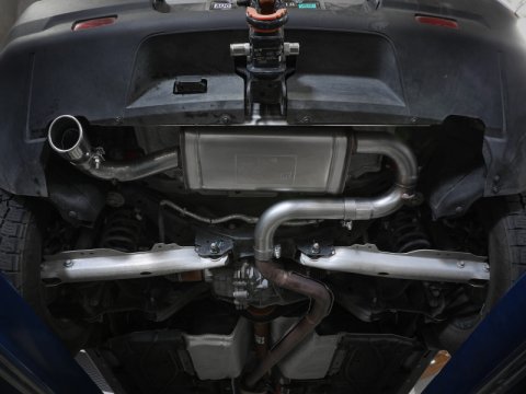 aFe Ford Bronco Sport 21-22 L3-1.5L (t)/L4-2.0L (t) Vulcan Axle-Back Exhaust System- Polished Tips thumbnail 8