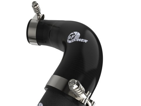 aFe Bladerunner 2.5in Aluminum Tube Hot Charge Pipe Black 2Volkswagen 22-23 GTI (MKVIII) L4-2.0L (t thumbnail 6