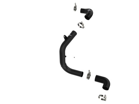 aFe Bladerunner 2.5in Aluminum Tube Hot Charge Pipe Black 2Volkswagen 22-23 GTI (MKVIII) L4-2.0L (t thumbnail 7