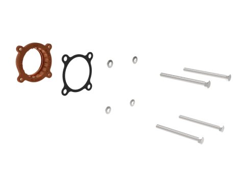 aFe Silver Bullet Throttle Body Spacers TBS 22-23 Toyota GR86 H4-2.4L - Orange thumbnail 3