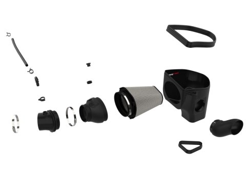 aFe 19-23 Dodge Challenger Hellcat V8-6.2L Magnum FORCE Stage2 Cold Air Intake System w/Pro DRY S thumbnail 9