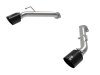 aFe Nissan Z 23-23 V6-3.0L Takeda 2-1/2in 304 SS Axle-Back Exhaust System w/ Black Tips thumbnail 6