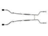 aFe Nissan Z 23-23 V6-3.0L Takeda 2-1/2in 304 Stainless Steel Cat-Back Exhaust System w/ Black Tips thumbnail 5
