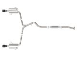 aFe Subaru Forester XT 14-18 H4-2.5L (t) Takeda 2-1/2in to 2-1/4in 304 SS Cat-Back- Black Tip thumbnail 4