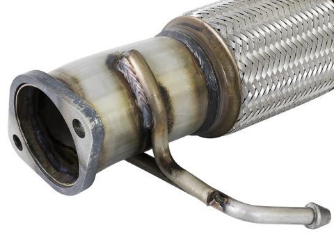 aFe Power Twisted Steel SS304 Downpipe 2.5in w/Cat 17-18 Hyundai Elantra L4-1.6L (t) thumbnail 4