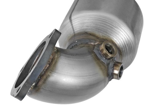 aFe Power Twisted Steel SS304 Downpipe 2.5in w/Cat 17-18 Hyundai Elantra L4-1.6L (t) thumbnail 5