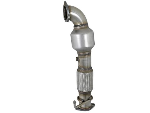aFe Power Twisted Steel SS304 Downpipe 2.5in w/Cat 17-18 Hyundai Elantra L4-1.6L (t) thumbnail 6