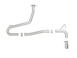 aFe Takeda 2.5in 304 SS Axle-Back Exhaust w/o Muffler w/Polish Tip 18-22 Hyundai Kona L4-1.6L(t) AWD thumbnail 9