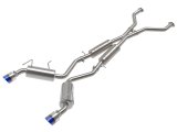 aFe Takeda 09-20 Nissan 370z 2-1/2 IN 304 Stainless Steel Cat-Back Exhaust System w/ Blue Flame Tip thumbnail 8