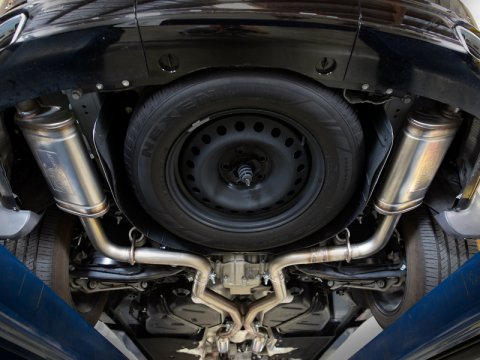 aFe Vulcan Series 2.24in SS Cat-Back Exhaust 21-23 Jeep Grand Cherokee L V8 5.7L thumbnail 2