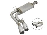 aFe Rebel Exhausts Cat-Back SS w/Polished Tip 16 Toyota Tacoma V6-3.5L thumbnail 2