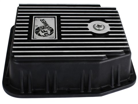 aFe Transmission Pan (Black); Ford Trucks 94-08 AODE thumbnail 6