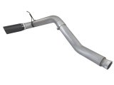 aFe LARGE BORE HD 5in DPF-Back SS Exhaust w/ Black Tip 2016 Nissan Titan 5.0L V8 (td) CC SB thumbnail 9