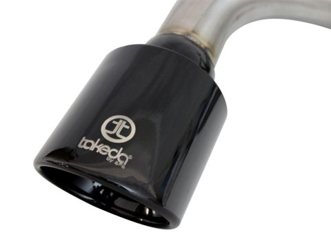 aFe Takeda 11-16 Scion TC 2.5L 2 1/4-2 1/2in Stainless Steel Axle-Back Exhaust w/Black Tip thumbnail 1