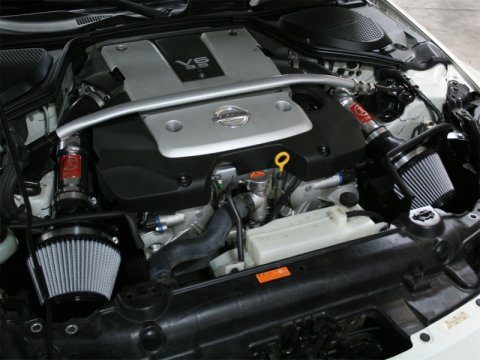 aFe Takeda Intakes Stage-2 PDS AIS PDS Nissan 350Z 07-08 V6-3.5L (pol) thumbnail 1